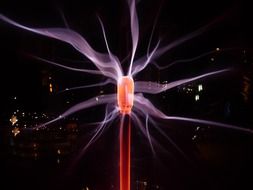 plasma lamp discharge current