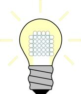 energy saving bulb lamp drawing