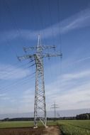 photo of power poles