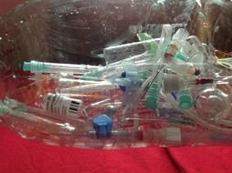 injection medical waste