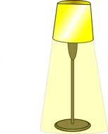 lighting torch lamp, illustration