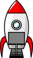 rocket spaceship space travel