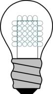 energy saving lamp drawing