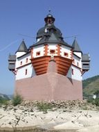 Pfalzgrafenstein Fortress - customs castle in Germany