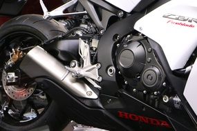 modern honda motorcycle