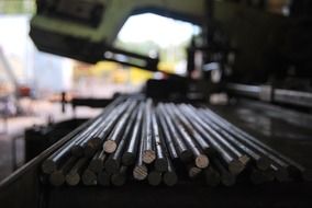 metal rods in industry