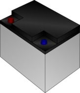 clipart of lead battery