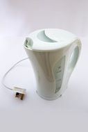 white electric kettle for hot water