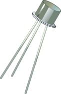 painted gray transistor