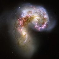 Clipart of antennae galaxies