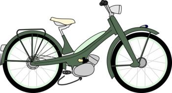 e bicycle electric green darwing