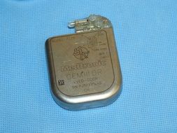 pacemaker on a blue background