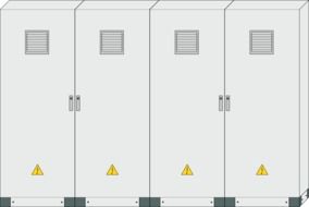 electric power distribution Cabinet drawing