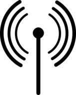 Clipart of wireless router