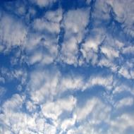 Photo of clouds on a sky