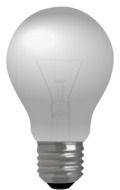 bulb lamp light filament gray drawing