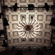retro ceiling chandelier