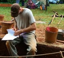 archaeological excavations