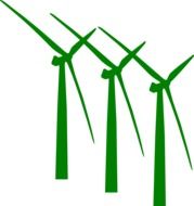 Clipart of wind powers