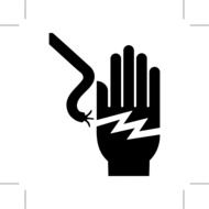 electricity hand drawing