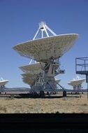 Photo of radio telescopes