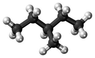 methylpentane molecule chemistry drawing