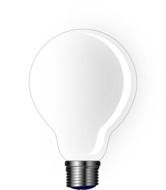 drawing of a light bulb