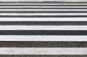 zebra crossings road