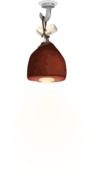 brown light lamp drawing