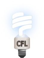 drawn energy-saving lamp