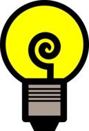 light bulb electricity idea drawing