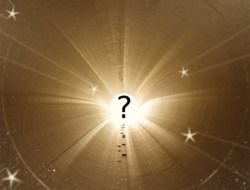 question mark at the end of the tunnel