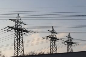 stationary power lines