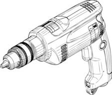 tool drill construction electric drawing