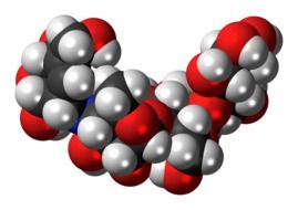 acarbose on a white background