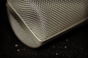 close-up microphone