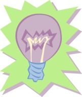 light bulb as an idea