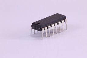 Picture of integrated circuit electronic