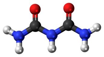 drawn biuret molecule
