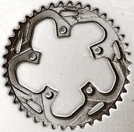 round silver gear