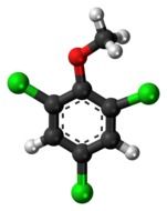 Picture of trichloroanisole molecule