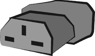 clipart of painted gray rosette