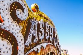 bright facade of the circus