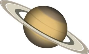 saturn planet drawing