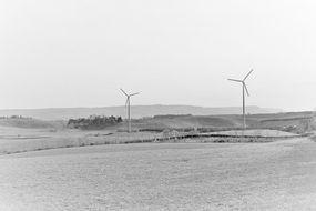 Turbines on the farm