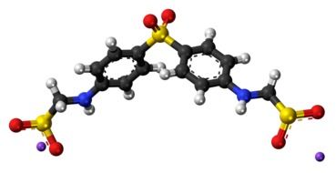 aldesulfone sodium antibiotic model drawing