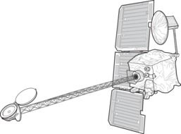 probe space orbiter drawing