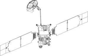 space ship diagram drawing