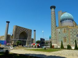 registan square in Samarkand