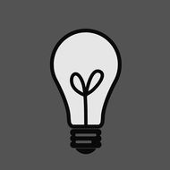 Idea bulb clipart